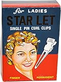 Unbekannt 50s Starlet Wasserwellen Vintage HAARCLIPS Clips - ca. 30 Stück Rockabilly