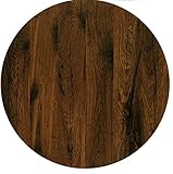 Werzalit / hochwertige Tischplatte/Eiche antik/runde Form 70 cm/Bistrotisch/Bistrotische/Gartentisch/G