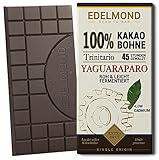 Edelmond 100% Yaguaraparo Tafel. Seltene Bohne eines Anbaugebietes. (1 Tafel - 70g)