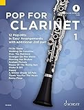 Pop For Clarinet 1: 12 Pop-Hits in Easy Arrangements. Band 1. 1-2 Klarinetten. Ausgabe mit O