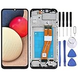 Boyuhii Ersatz-LCD-Display-Touchscreen LCD-Bildschirm und Digitizer Vollmontage mit Rahmen für Samsung Galaxy A02S SM-A025F ATCYE