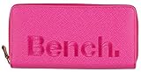 Bench Große XXL Damen Geldbörse Portemonnaie Brieftasche Reißverschluss NEU, Farbe:Pink