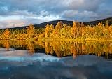 CALVENDO Kvikkjokk Delta, Schweden, Poster DIN A3 quer, Bilder, Kunstdruck, Wandbild, Wanddeko, Prints ohne R