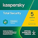 Kaspersky Total Security 2022 | 5 Geräte | 2 Jahre | PC/Mac/Mobile | Aktivierungscode per E