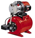 Einhell Hauswasserwerk GC-WW 1046 N (1050 W, 4600 L/h Max. Fördermenge, Max. Förderdruck 4,8 bar, Druckschalter, Manometer, 20 L Behälter)