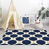 YYRAIN Nordische Minimalistische Junge Freunde Spielen Teppich, Heim-Wohnzimmer-Schlafzimmer-Spielteppich, rutschfeste Fußmatten Im Badezimmer. 40x120
