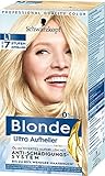 Blonde Ultra Aufheller L1 Stufe 3 (153 ml), Haarfärbemittel für Öl-aktiviertes Haare Aufhellen mit Anti-Schädigungs-System, für bis zu 7 Stufen ohne Gelb