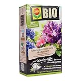 COMPO BIO Rhododendron- und Hortensiendünger für alle Rhododendren und andere Morbeetpflanzen, 5 Monate Langzeitwirkung, 2 kg