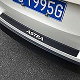 Carbon Fiber Auto Heckstoßstangenschutz, für Opel Astra J H G K Auto Aufkleber Zubehör Karosserie-Anb