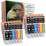 12er-Set D&C Druckerpatronen kompatibel zu Canon PGI- 550 CLI-551 PIXMA iP-7200 iP-7250 iP-8750 iX-6850 MG-5450 MG-5550 MG-5650 MG-5655 MG-6350 MG-6450 MG-6650 MG-7100 MG-7150 MG-7550 MX-725 MX-925