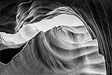Benutzerdefinierte Wandbild-Fototapete-3D-Schwarz-Weiß-Tuning Rock Landschaft TV Hintergrund Wandbild-430cmx300cm(169,3x118.1inch)