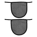 EXCEART Neck Luftröhre Abdeckung 2Pcs Hals Stoma Protector Guards Atmungs Staub- Proof Laryngektomie Tracheostomie Wunde Schü