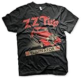 ZZ Top Offizielles Lizenzprodukt Eliminator Men’s T-Shirt (Schwarz), Larg