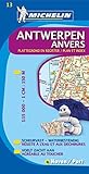 Michelin Antwerpen: Stadtplan 1:15.000 (MICHELIN Stadtpläne)