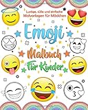 Emoji Malbuch Für Kinder: Spaß Emoji Buch für Kinder, Jungen, Mädchen, Jugendliche und Erwachsene. Witziges Zeug & Tolle Seitedesig