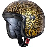 Caberg FREERIDE MAORI Jethelm matt schwarz/gold M