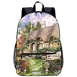 lixiaochao Teen Fashion Rucksack Garten Freizeitrucksack Geeignet für Erwachsene, Kinder, Jugendliche, Jungen, Mädchen （45x30x15cm） 3D gedruckter Rucksack