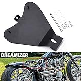 DREAMIZER Motorrad Solo Sitz Grundplatte, Metall Custom Bobber Sitzplatte für Sportster 48 XL883 1200