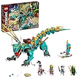 LEGO 71746 NINJAGO Dschungeldrache Bauset, mit Ninja Lloyd und Zane Minifiguren, Drache Spielzeug für Jungen und Mädchen ab 8 J