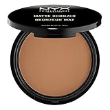 NYX Professional Makeup Matte Body Bronzer, Gepresstes Puder, Ohne Schimmer-Effekt, Vegane Formel, Deep T