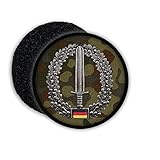 Copytec Patch BW Kommando Spezialkräfte KSK Barett Abzeichen Einheit Bundeswehr Patch Tarnung Schwert #20864