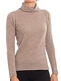 Dalle Piane Cashmere - Rollkragenpullover 100 % Kaschmir - Frau; Farbe: Nerz, Größe: S