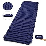 V VONTOX Camping Isomatte, Ultraleichte Aufblasbare Isomatte-7 cm Thickness (Groß), Aufblasbar, Klappbar und Kompakt, für Outdoor Camping, Trekking und Backpacking