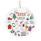 FEIZAO Weihnachtsanhänger Holz 3D Weihnachtsdeko Basteln Weihnachtsschmuck 2021 Christbaumanhänger DIY Weihnachtsbaum Deko Holzverzierungen Hängende Charms Geschenkanhänger Aufhäng