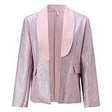 Damen Langarm Cardigan Jacke Mode Zweireihig Persönlichkeit Trend Täglich Bequeme Lässige All-Match-Jacke L