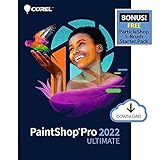 Corel PaintShop Pro 2022 Ultimate | Bildbearbeitungs-und Grafikdesign-Programm und kreative Sammlung | KI-gestützte Funktionen | 1 Gerät | PC Aktivierungscode per E