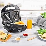 Livemore 750 Watt Sandwichmaker Sandwichtoaster Paninig