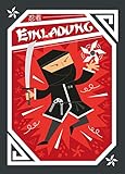 12 Einladungskarten 'Ninja' zum Kindergeburtstag + 13 Sticker GRATIS - für Junge und Mädchen / Karate Party Mitgebsel Geburtstagseinladungen Karten Set Einladungen Geburtstag