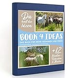 BOOK 4 IDEAS modern | Camargue-Pferde - Südfranzösische Schimmel, Notizbuch, Bullet Journal mit Kreativitätstechniken und Bildern, DIN A5