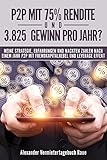 P2P mit 75% Rendite und 3.825€ Gewinn pro Jahr?: Meine Strategie, Erfahrungen und nackte Zahlen nach einem Jahr P2P mit Fremdkapitalhebel und Leverage-Effek