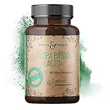 Flora Bifido Lacto+ Als Kulturen Komplex Als Vegane, Magensaft- Und Säureresistente Kapseln Aus 14 Verschiedene Aktive Bakterienkulturen Als 2 M