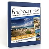 Freiraum-Kalender classic | Formentera - Karibik im Mittelmeer, Buchkalender 2022, Organizer (15 Monate) mit Inspirations-Tipps und Bildern, DIN A5