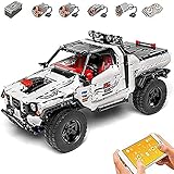 Technik Ferngesteuert Geländewagen, Mould King 18005, Technik Groß Off-Roader Pickup Modell Mit Motors, Technik Off-Roader Bausatz Kompatibel Mit Lego SUV,45 * 21 * 21