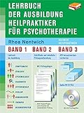 Lehrbuch der Ausbildung Heilpraktiker für Psychotherapie - kleiner Heilpraktiker - in 3 B