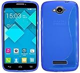 ENERGMiX Silikon Hülle kompatibel mit Alcatel One Touch Pop C7 (7041D) Schutzhülle TPU Schale in B
