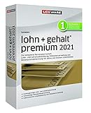 Lexware lohn+gehalt 2021|premium-Version Minibox (Jahreslizenz)|Einfache und komplette Personalwirtschafts-Software|Kompatibel mit Windows 8.1 oder aktueller|Premium|5|1 Jahr|PC|D