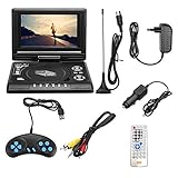 YoBuyBuy Multifunktionaler TV/FM/USB/7,8-Zoll-TV Tragbarer DVD-Player High-Definition-CD-TV-Player Multimedia-Play