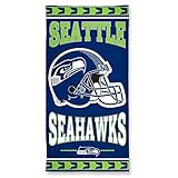 Offizielles NFL 'Seattle Seahawks' Strandhandtuch, Badetuch in 150x75