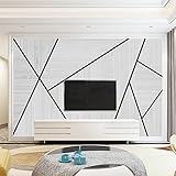 HJKGSX Tapeten Wohnzimmer,Vintage Tapete Mit Graue Geometrie Wohnzimmer, Schlafzimmer, Küche, 150x100