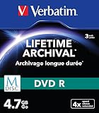 Verbatim 43826 M-DISC DVD-R 4x 3-pack Optical M
