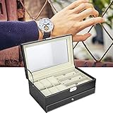 Schmuckschatulle, Uhrenvitrine, Geburtstagsgeschenke für Männer Frauen Ring Sonnenbrillen R