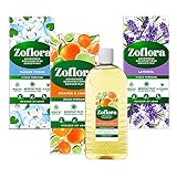 Zoflora Duft -Set – 3x500 ml Duft-Konzentrat für bis zu 20 L Mehrzweck-Desinfektionsreiniger - gegen Viren mit 3Fach Wirkung - Anwendbar auch als Allzweckreinig