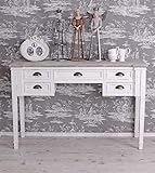Konsolentisch Weiss Schreibtisch Shabby Chic Wandtisch Schubladen hmb179 Palazzo Exk
