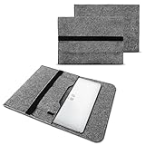 NAUC Notebook Sleeve Hülle für TrekStor SurfTab Twin 11.6 Case Ultrabook Cover Tasche Filz, Farben:G