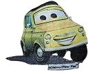 alles-meine.de GmbH Cars 8,5 cm * 7,4 cm Bügelbild Aufnäher Applikation Luigi FIAT Nuova 500