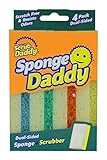 Scrub Daddy SPDDY4 SPMVP Scheuerschwämme, doppelseitig, 4 Stück, S